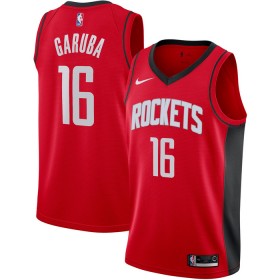 Camiseta Hombre NBA Houston Rockets Usman Garuba 16 2022-23 Nike Icon Edition Rojo Swingman